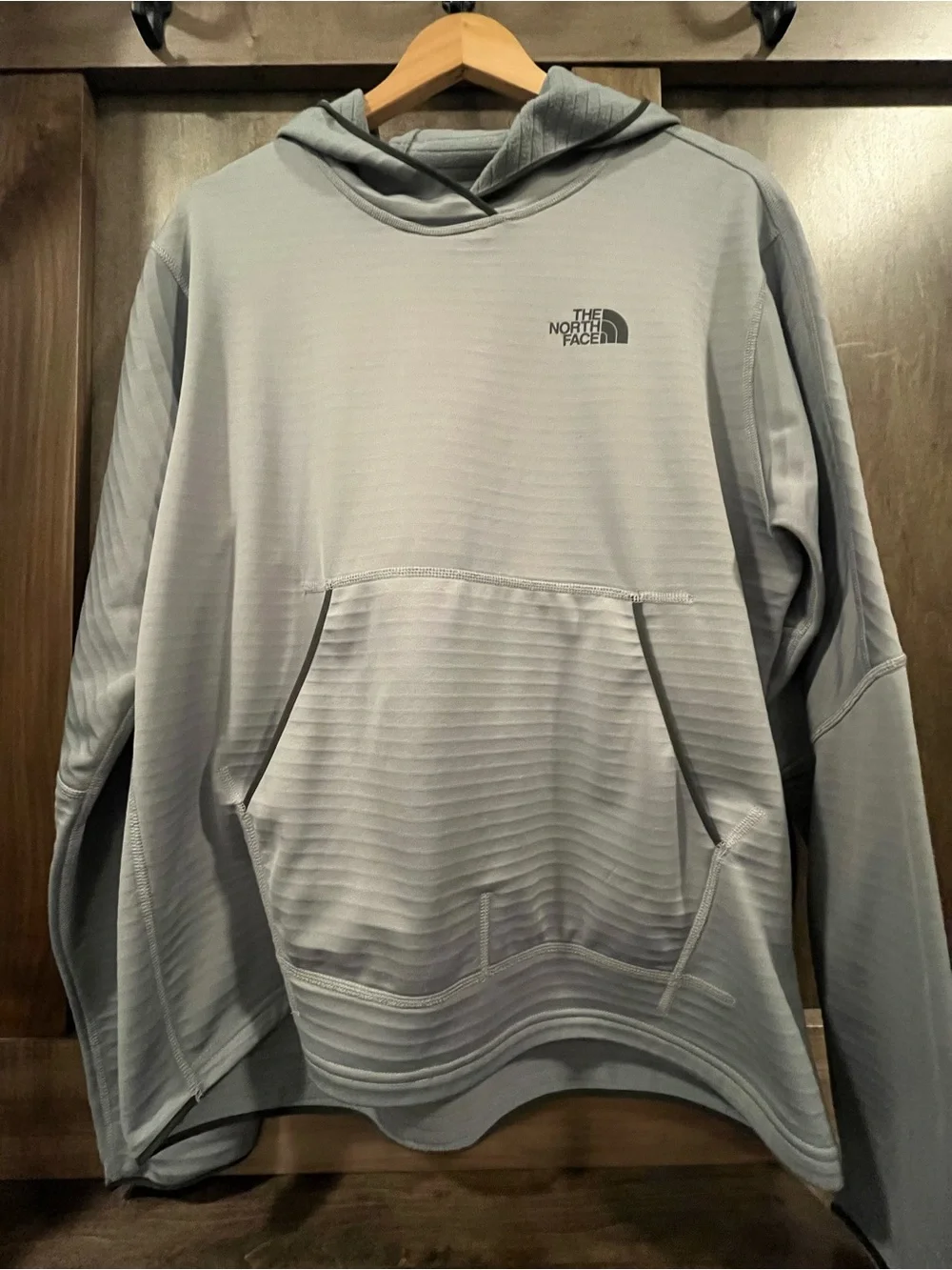 The North Face Light Gray Pullover Hoodie